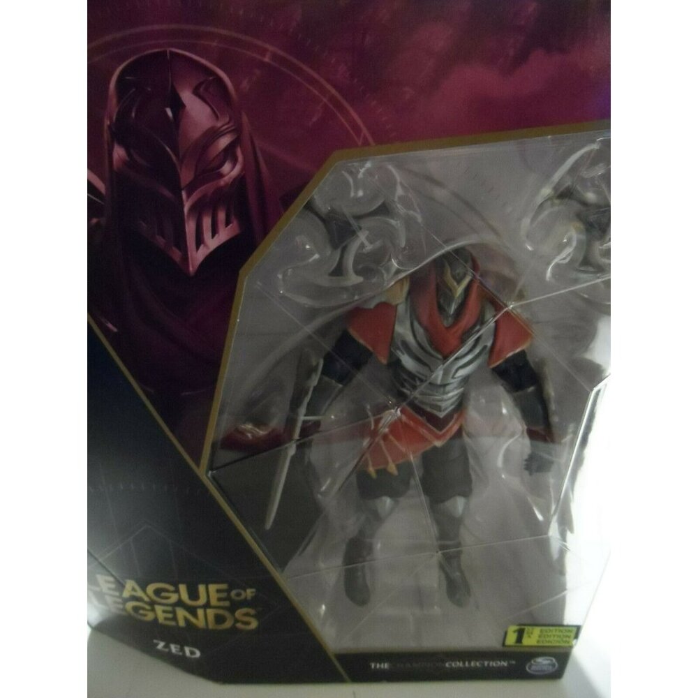 League of Legends The Champion Collection Zed 6" Action Figure 1st Edition New